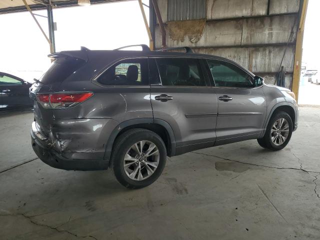  TOYOTA HIGHLANDER 2016 Szary