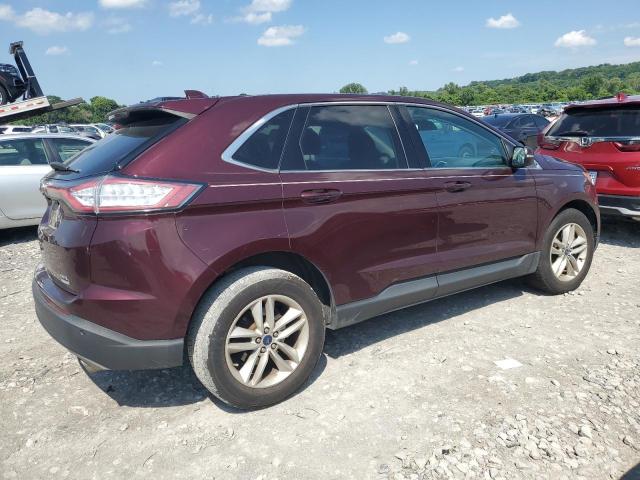  FORD EDGE 2018 Бордовый