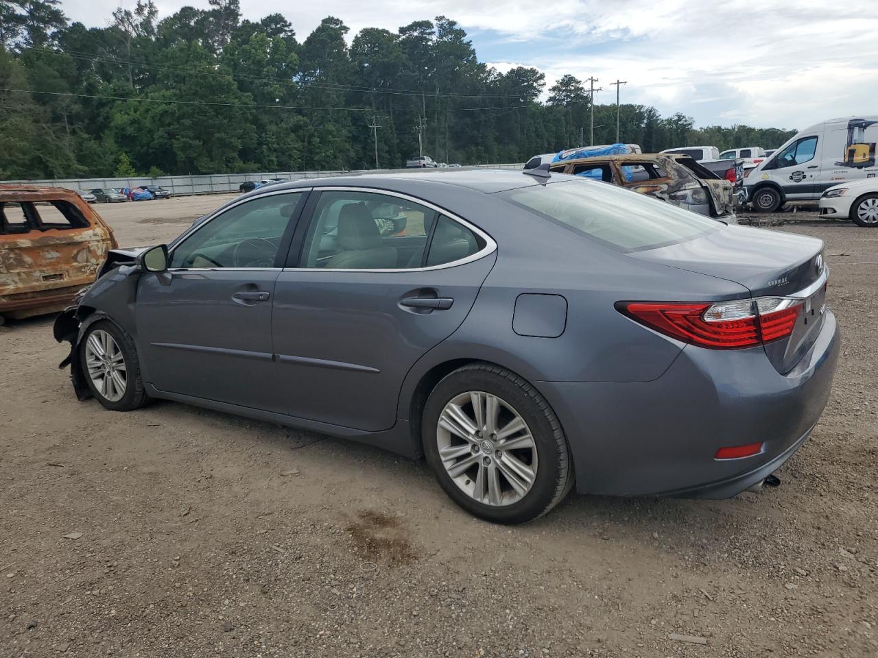 2014 Lexus Es 350 grey null gas JTHBK1GG4E2131311 photo #3