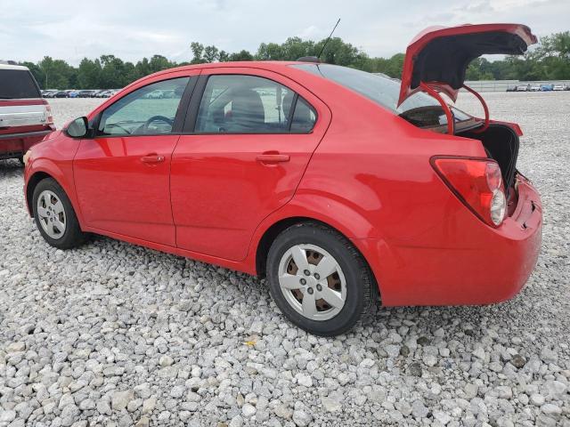  CHEVROLET SONIC 2016 Czerwony