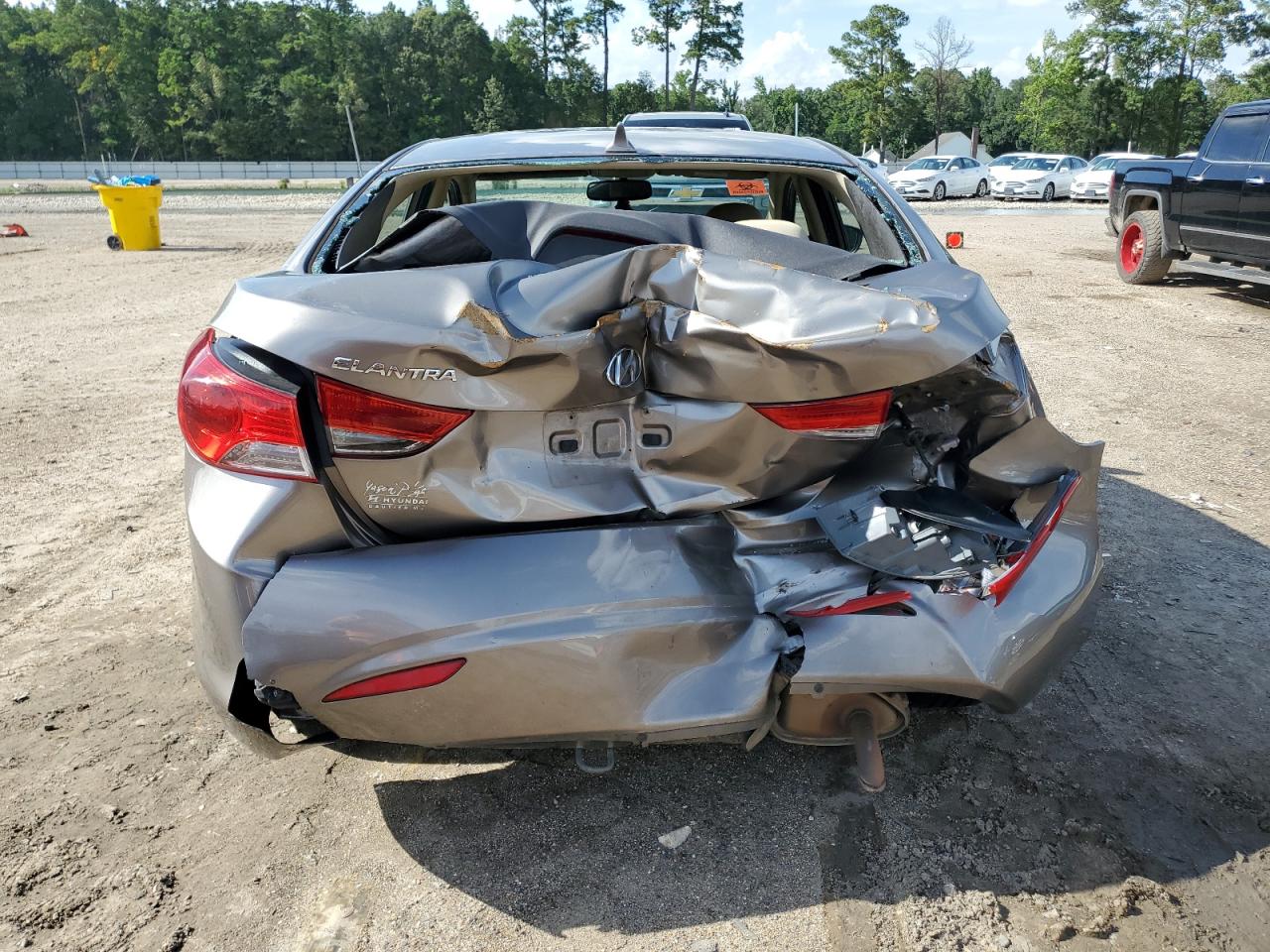 2012 Hyundai Elantra Gls VIN: 5NPDH4AE1CH127410 Lot: 65280155