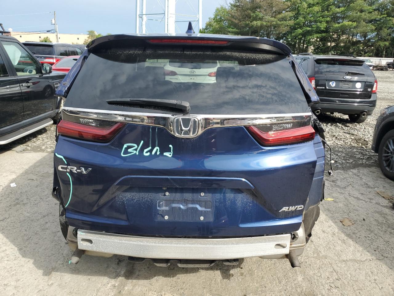 2020 Honda Cr-V Exl VIN: 2HKRW2H8XLH655138 Lot: 63811755