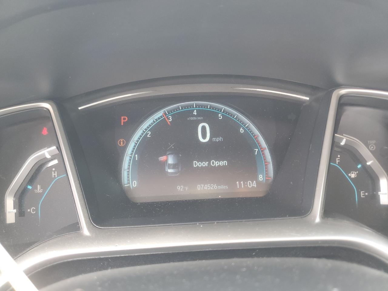2HGFC1F36GH635272 HONDA CIVIC 2016
