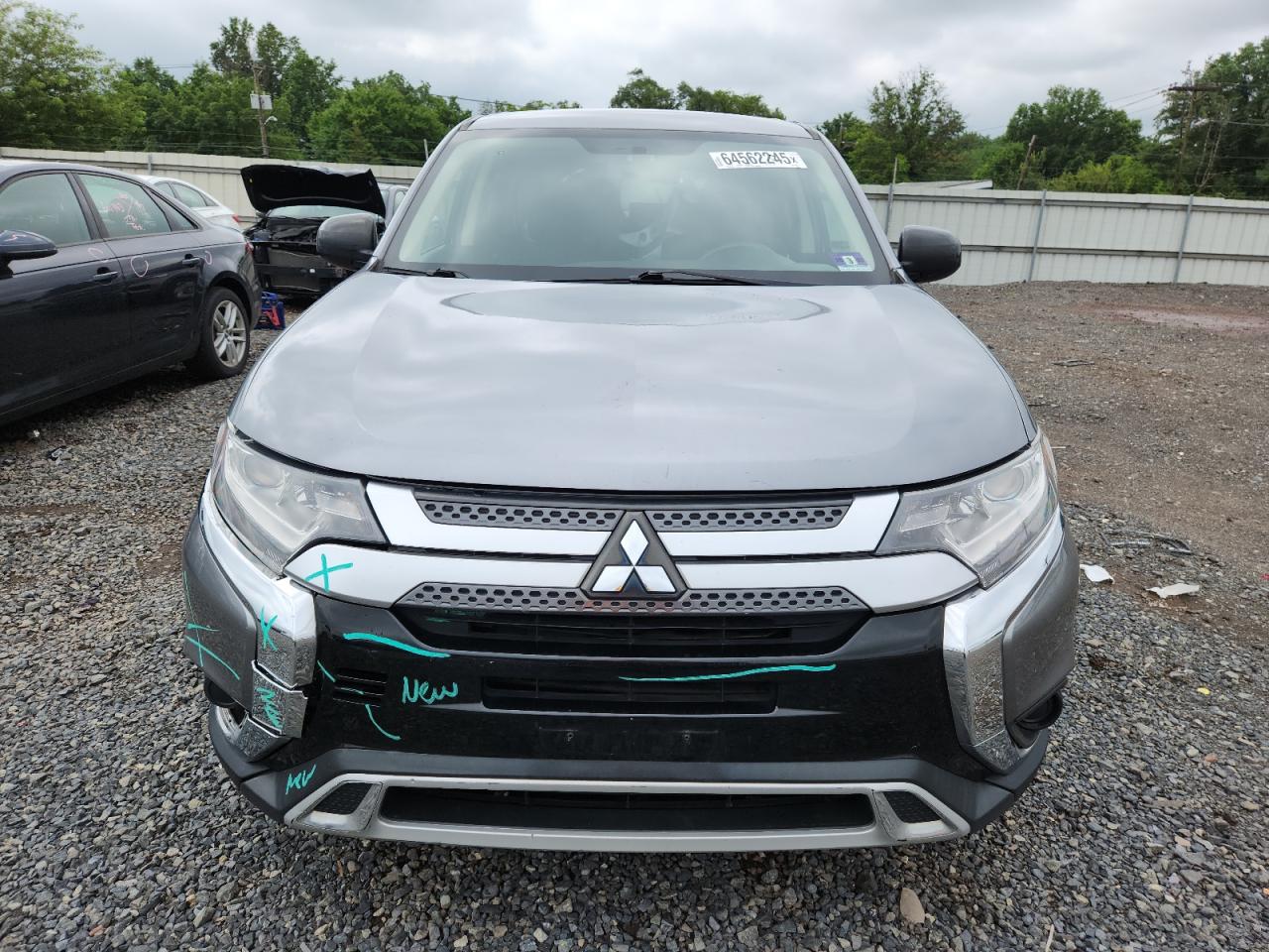 2019 Mitsubishi Outlander Es VIN: JA4AD2A34KZ053760 Lot: 64562245