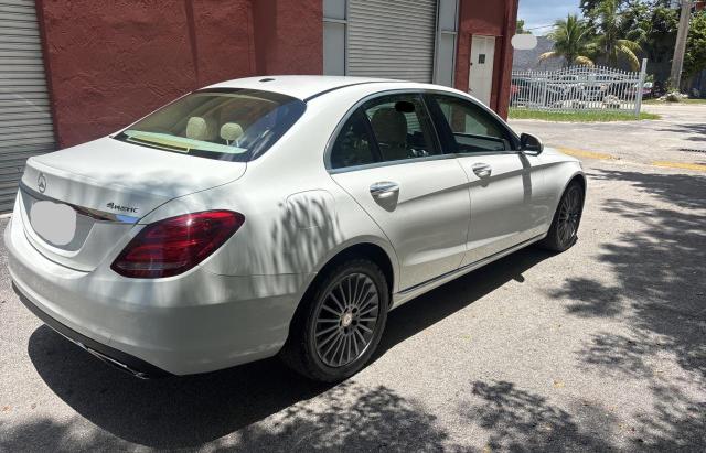Седаны MERCEDES-BENZ C-CLASS 2015 Белый