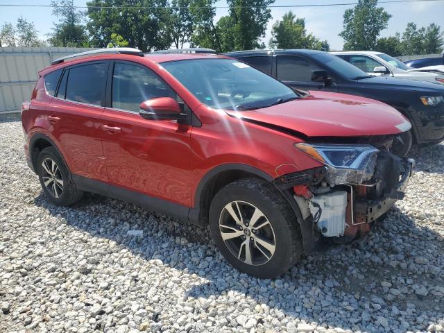  TOYOTA RAV4 2017 Czerwony