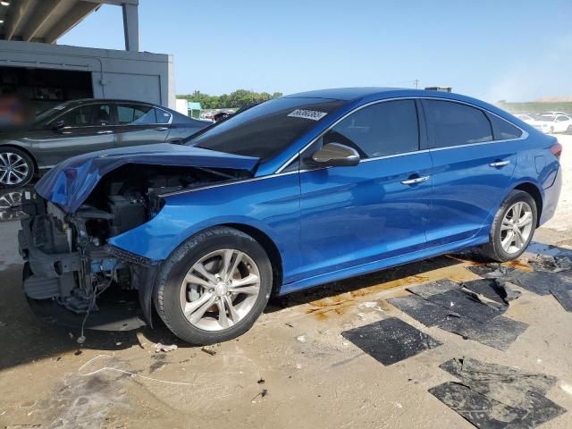  HYUNDAI SONATA 2018 Granatowy