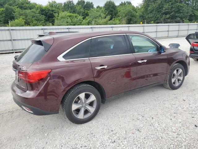  ACURA MDX 2015 Burgundy