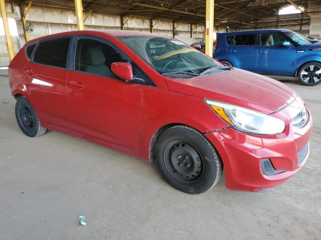  HYUNDAI ACCENT 2016 Красный
