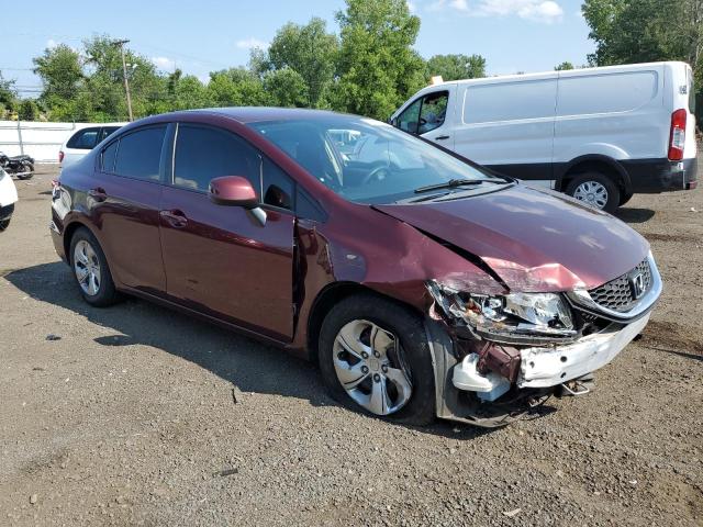  HONDA CIVIC 2013 Burgundy
