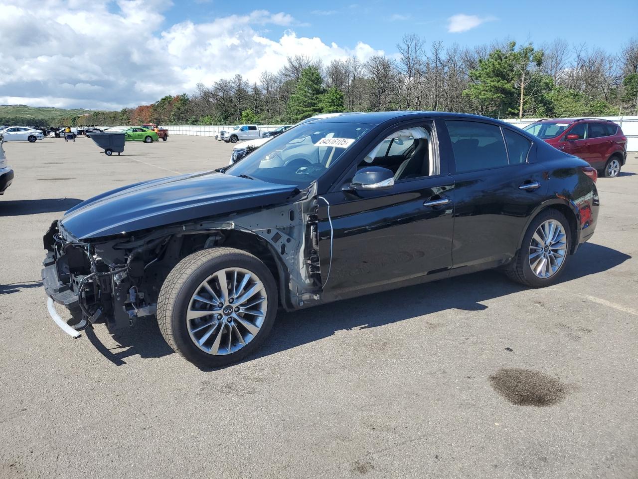 2019 Infiniti Q50 Luxe VIN: JN1EV7AR7KM557810 Lot: 64516105
