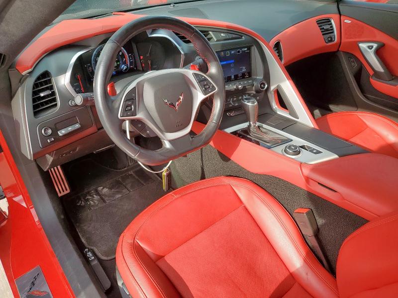  CHEVROLET CORVETTE 2019 Red