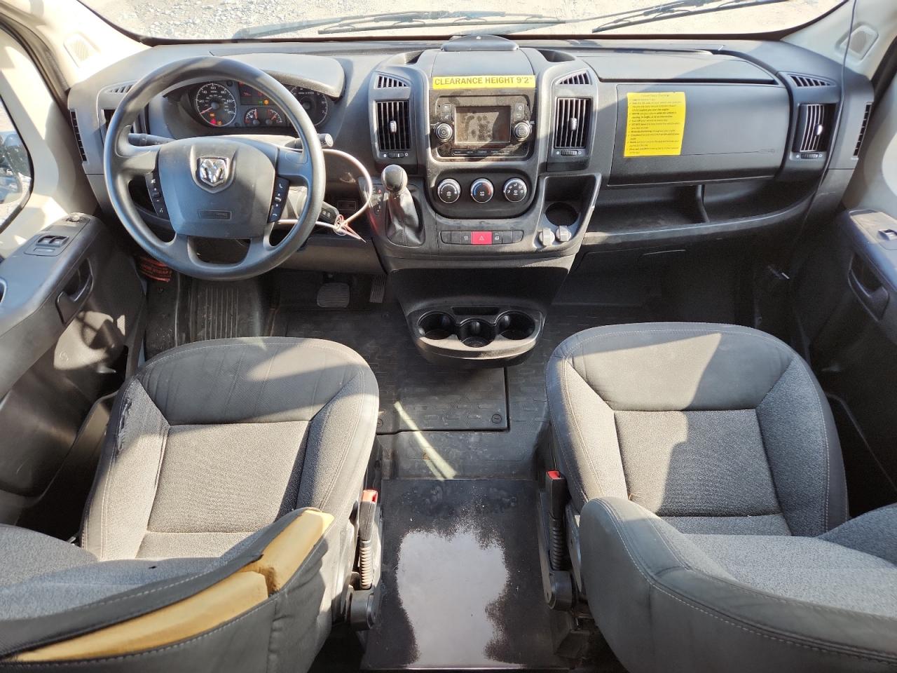 2019 Ram Promaster 3500 3500 High VIN: 3C6URVJG4KE542185 Lot: 63442485
