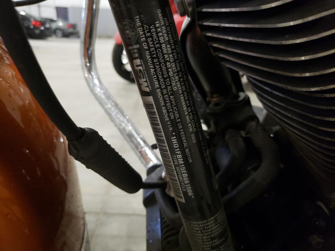 2014 Harley-Davidson Flhr Road King VIN: 1HD1FBM15EB661566 Lot: 64768415