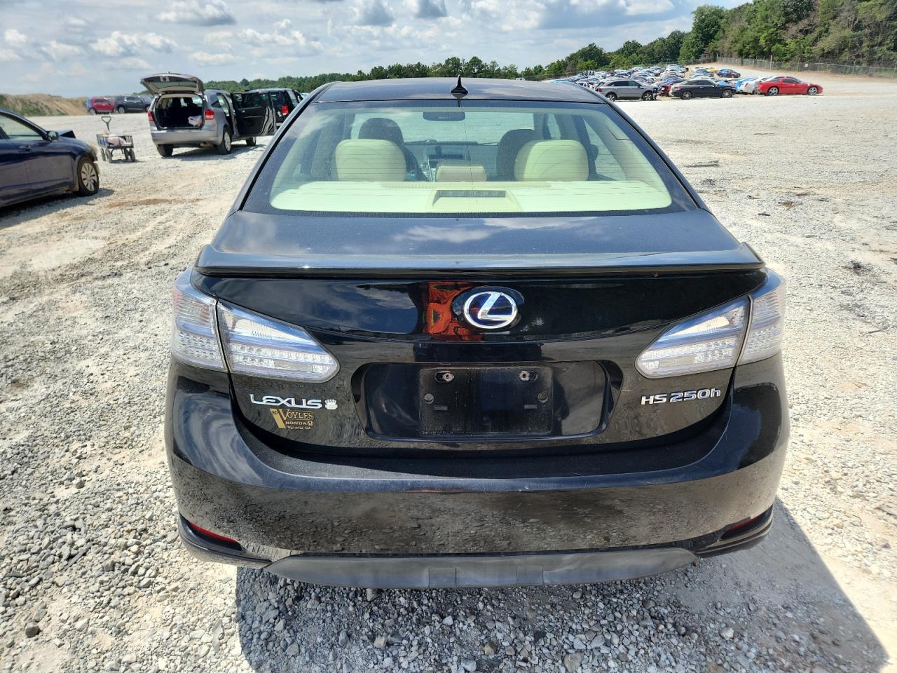 2010 Lexus Hs 250H VIN: JTHBB1BA9A2003420 Lot: 64358375