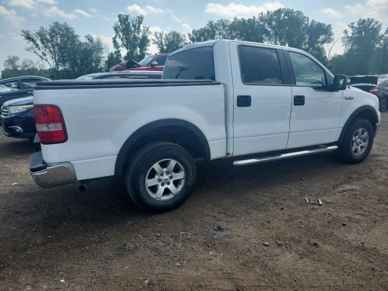 2006 Ford F150 Supercrew white null gas 1FTPW14516FA46628 photo #4