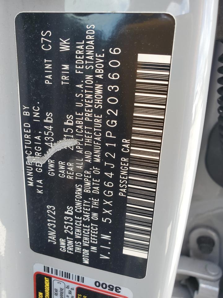 2023 Kia K5 Gt Line VIN: 5XXG64J21PG203606 Lot: 63469645
