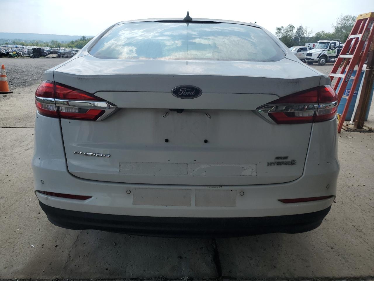 2019 Ford Fusion Se VIN: 3FA6P0LU1KR265538 Lot: 58980385