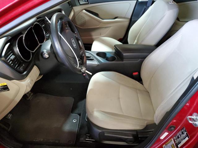  KIA OPTIMA 2012 Czerwony
