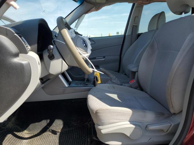  SUBARU FORESTER 2013 Czerwony