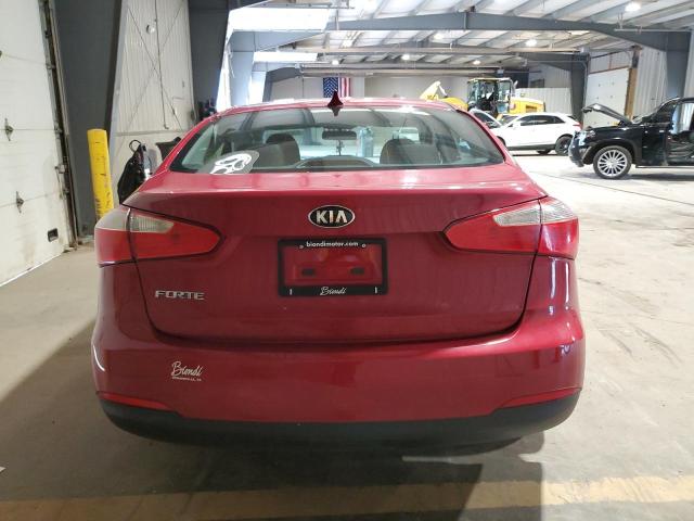  KIA FORTE 2016 Red