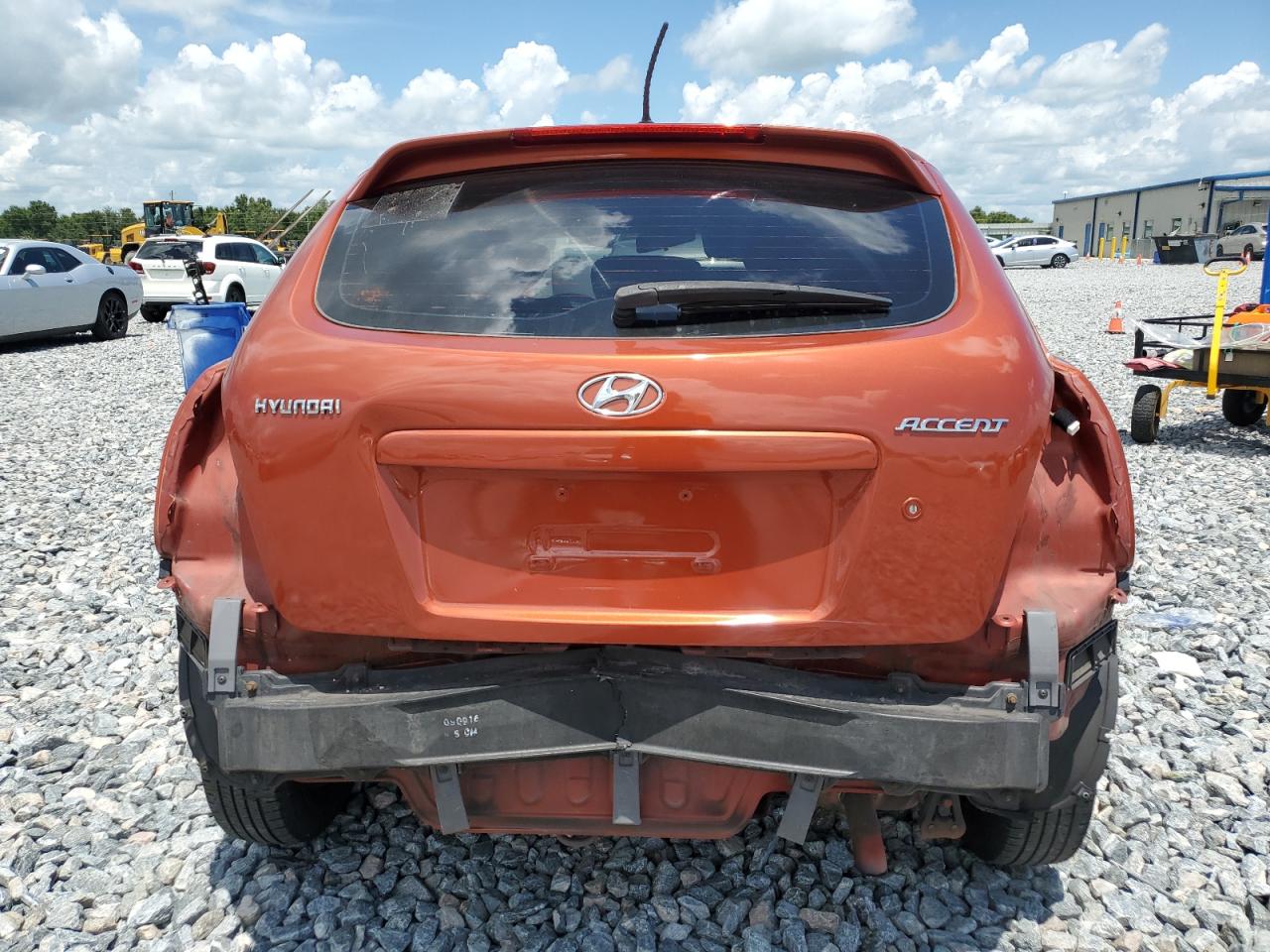 2010 Hyundai Accent Blue VIN: KMHCM3AC6AU161518 Lot: 64688275
