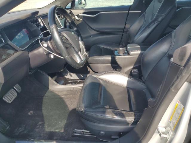  TESLA MODEL S 2014 Silver