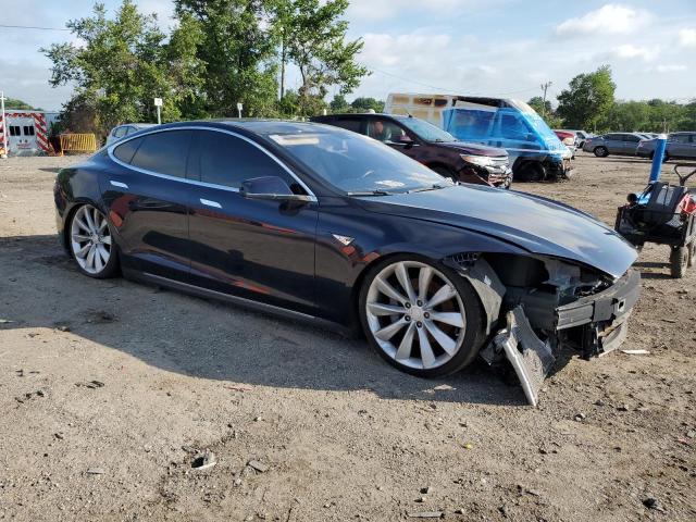 Hatchbacks TESLA MODEL S 2012 Granatowy