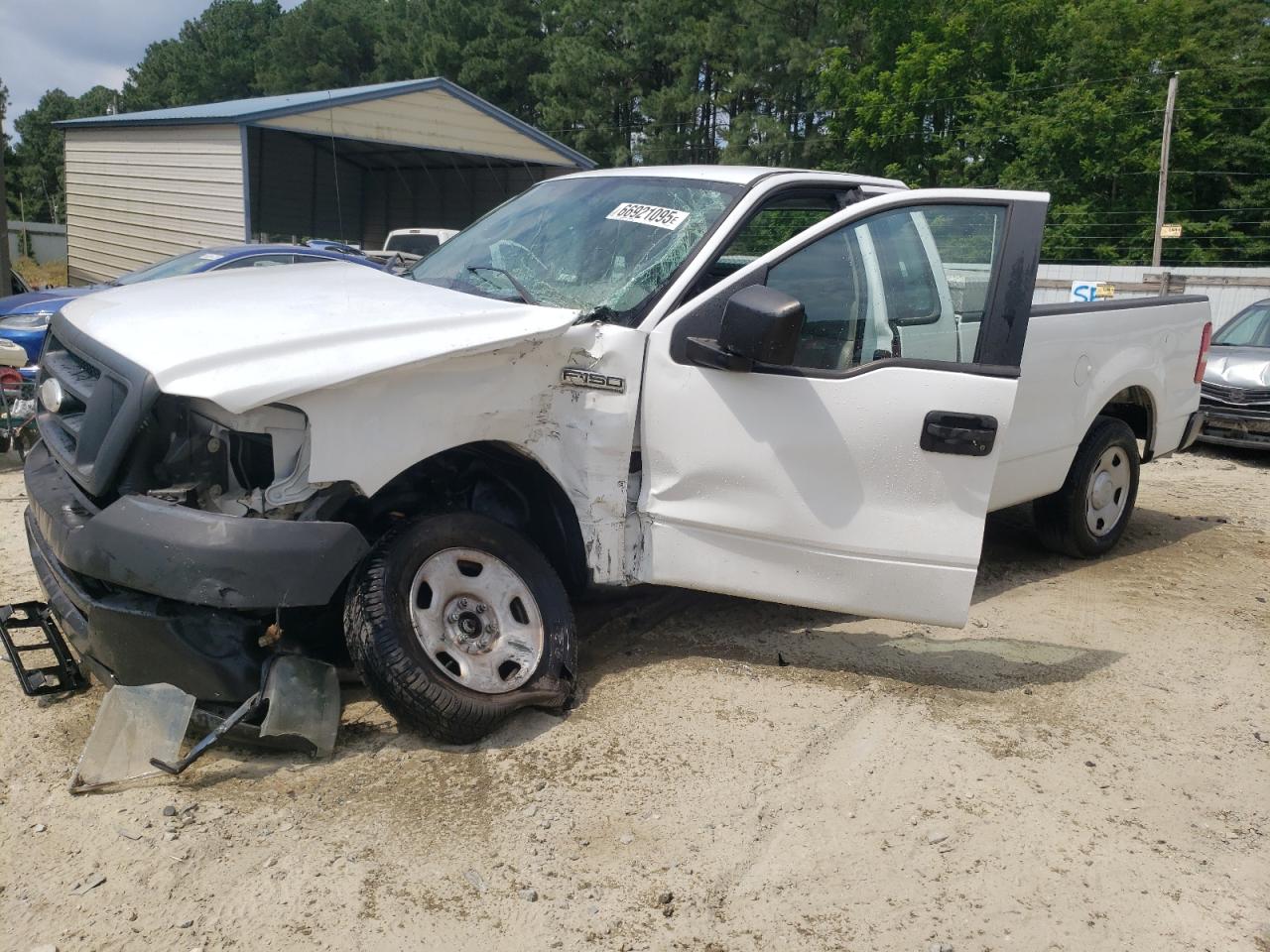 2007 Ford F150 VIN: 1FTRF12207NA62036 Lot: 66921095