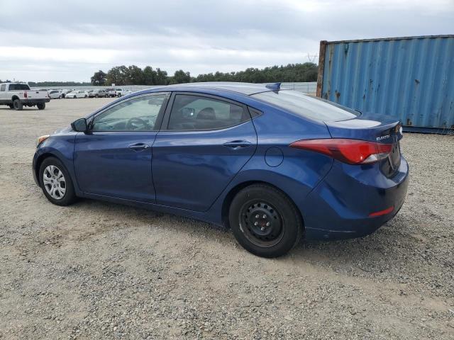  HYUNDAI ELANTRA 2016 Blue