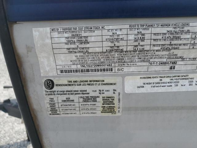 2021 GULF STREAM TRAILER  
