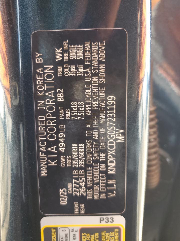 2025 Kia Sportage Sx Prestige VIN: KNDPXCDG0S7231199 Lot: 64965245