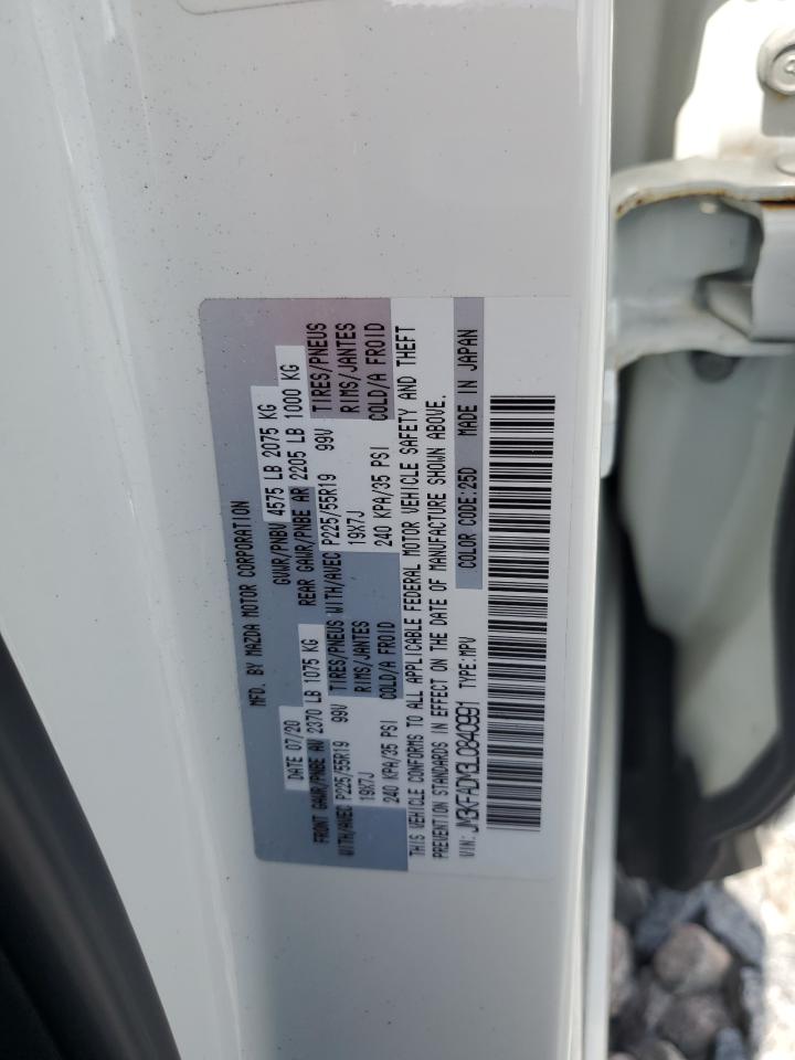 2020 Mazda Cx-5 Grand Touring VIN: JM3KFADM3L0840991 Lot: 63442295