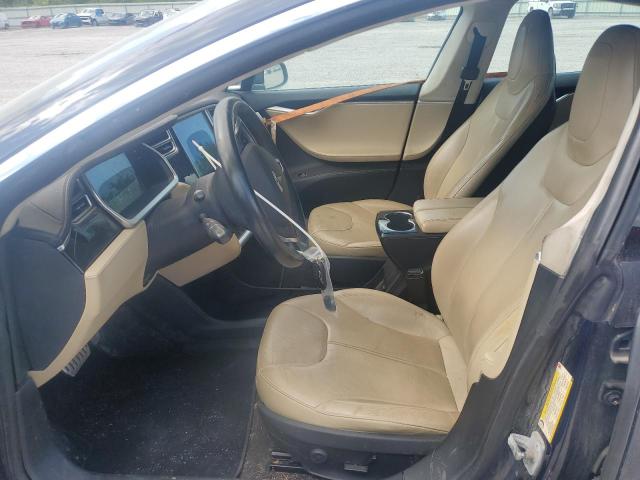  TESLA MODEL S 2014 Granatowy