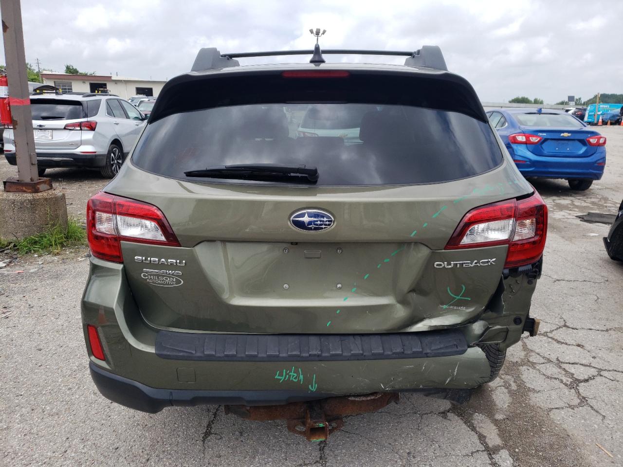 2016 Subaru Outback 2.5I Premium VIN: 4S4BSBCC2G3221463 Lot: 64745315