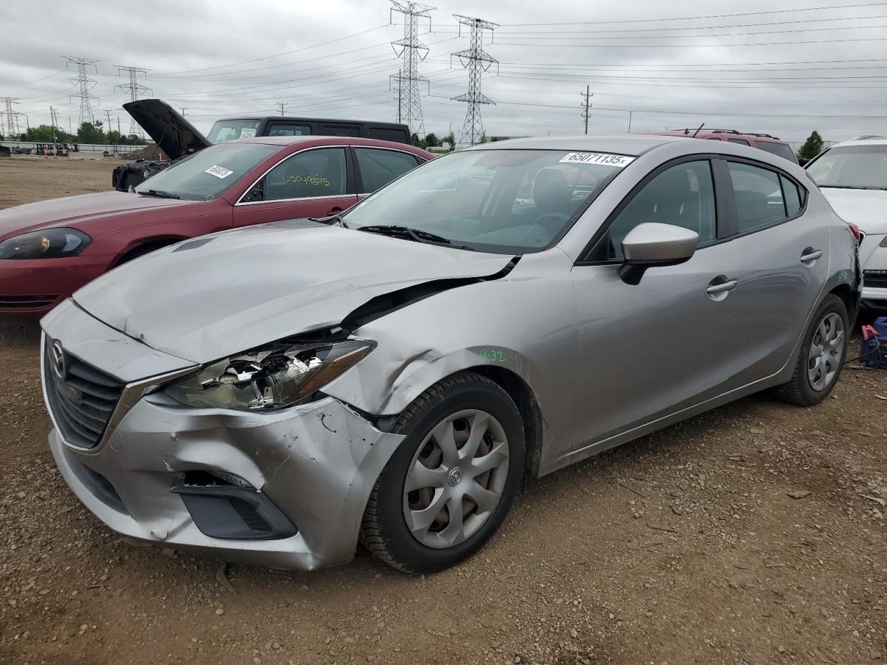 2015 Mazda 3 Sport VIN: JM1BM1K71F1219856 Lot: 65071135