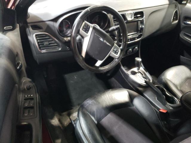 Sedans CHRYSLER 200 2012 Czerwony