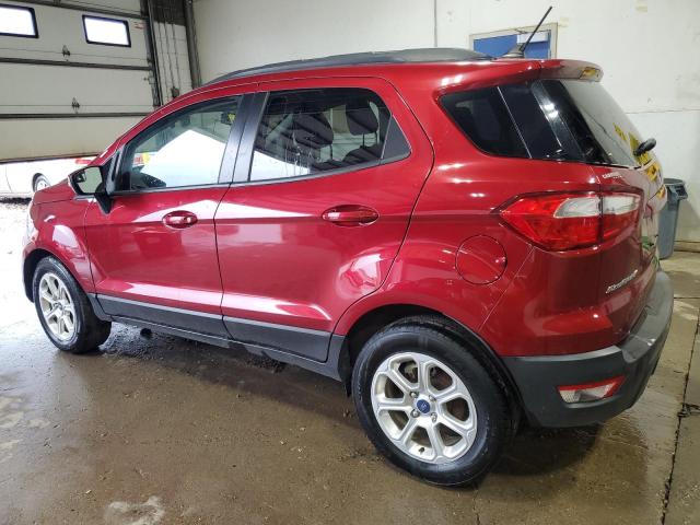  FORD ECOSPORT 2018 Red