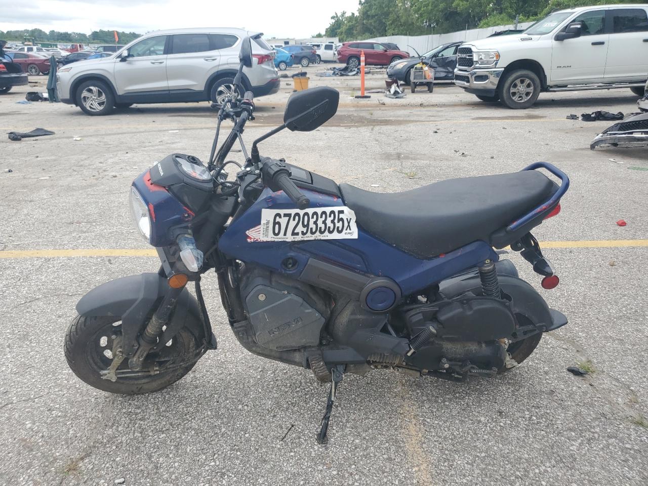 2022 Honda Nva110 B blue null gas 3H1JK0700ND007390 photo #4