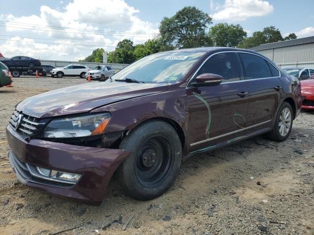  VOLKSWAGEN PASSAT 2012 Burgundy