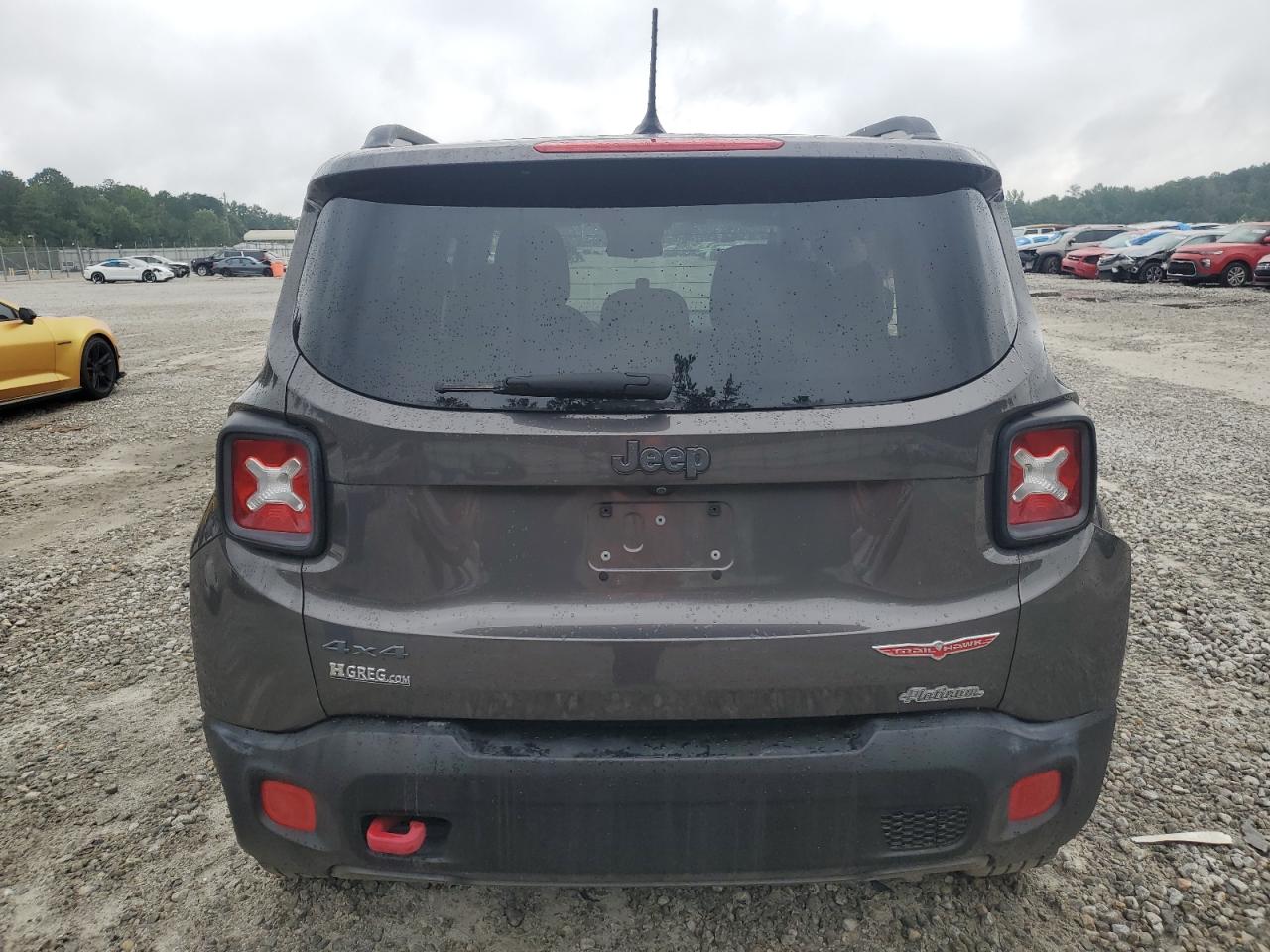 2016 Jeep Renegade Trailhawk VIN: ZACCJBCTXGPD68668 Lot: 63114475