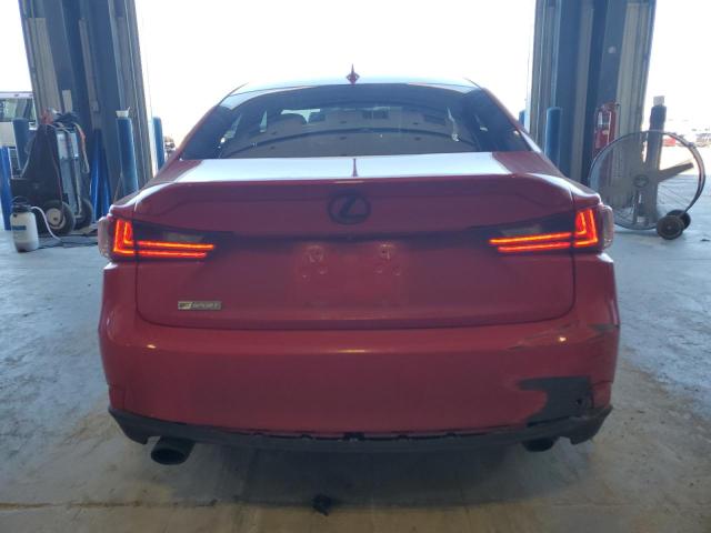  LEXUS IS 2016 Czerwony