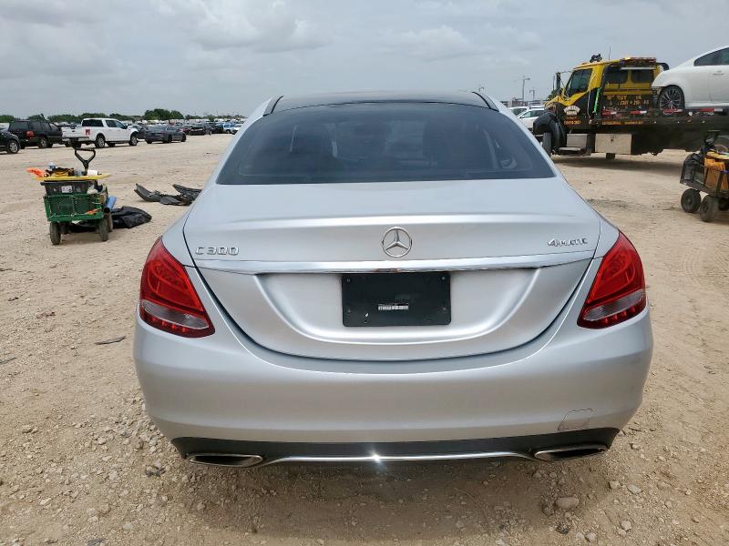  MERCEDES-BENZ C-CLASS 2015 Srebrny