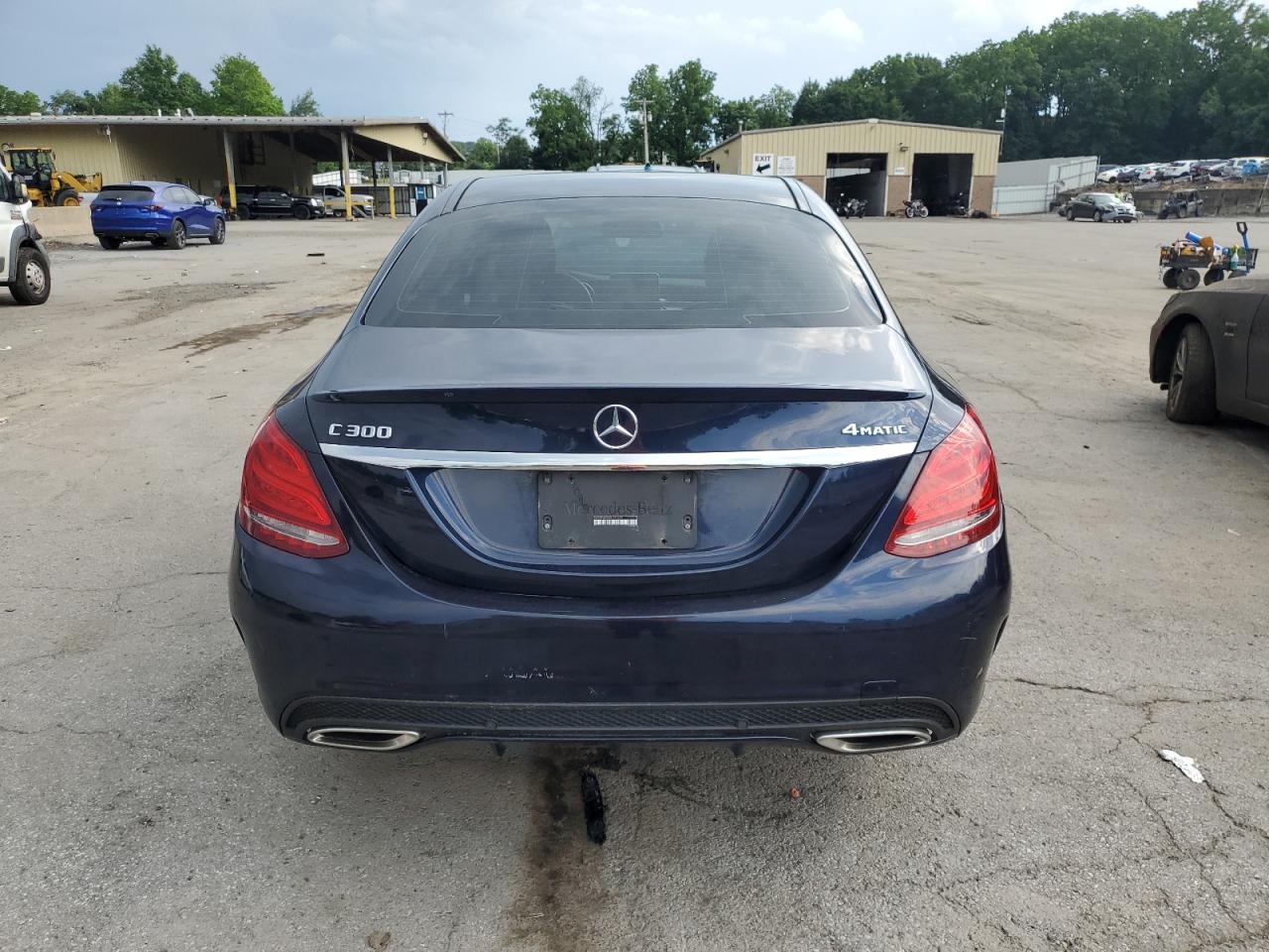 2017 Mercedes-Benz C 300 4Matic VIN: 55SWF4KB4HU181422 Lot: 63388825