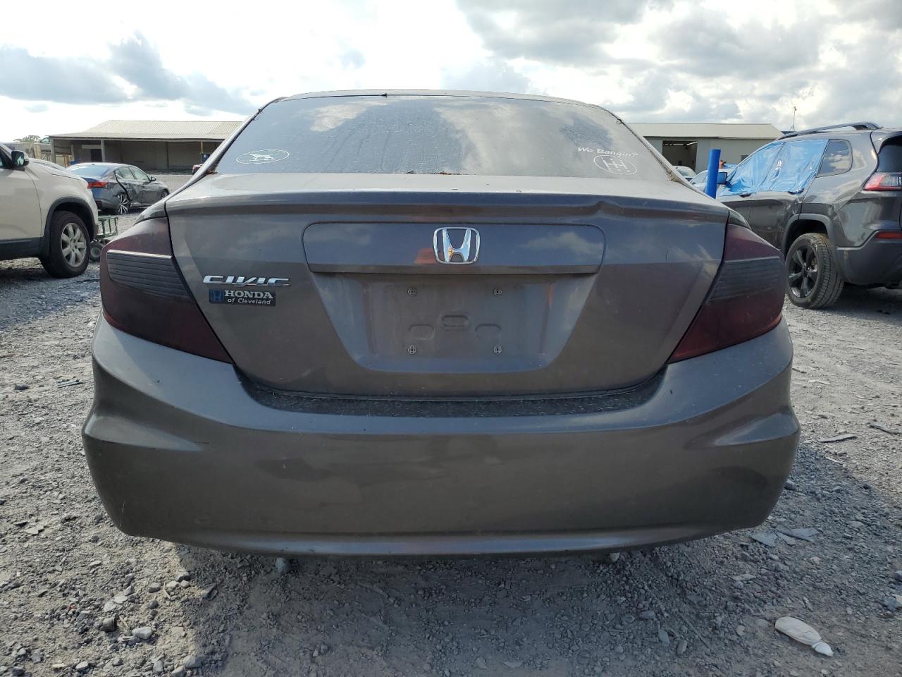 2012 Honda Civic Lx VIN: 19XFB2E54CE003015 Lot: 65130015