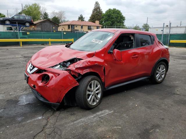  NISSAN JUKE 2016 Czerwony