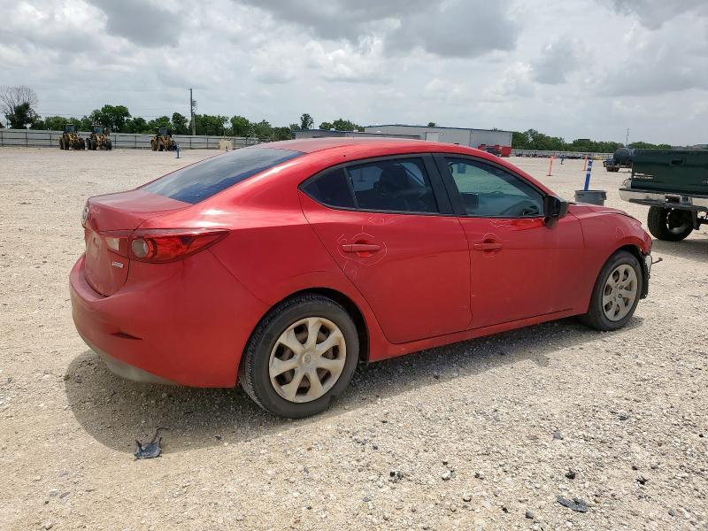  MAZDA 3 2016 Красный