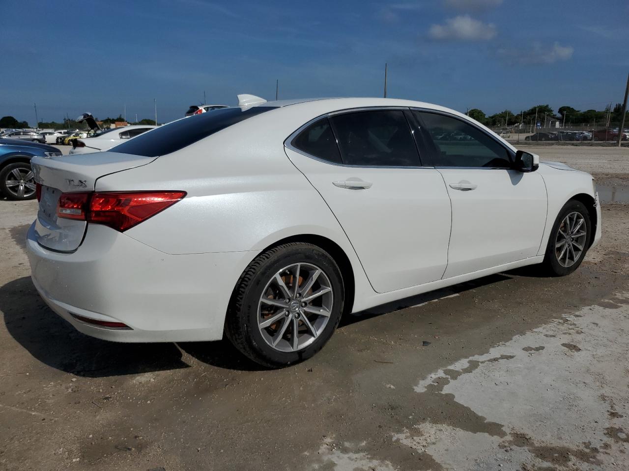 2020 Acura Tlx white null gas 19UUB1F35LA002409 photo #4
