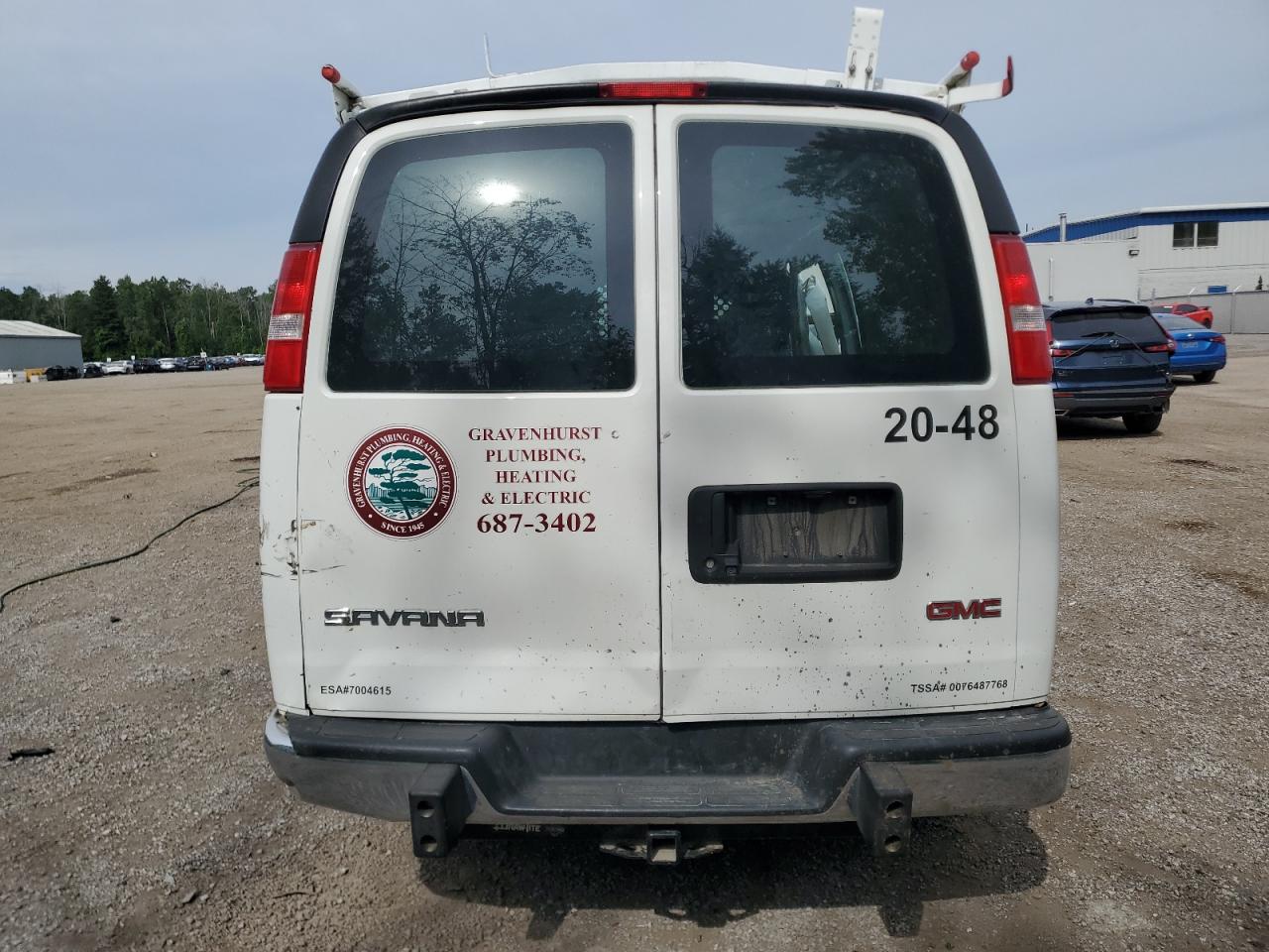 2020 GMC Savana G2500 VIN: 1GTW7AFG3L1265297 Lot: 63905365