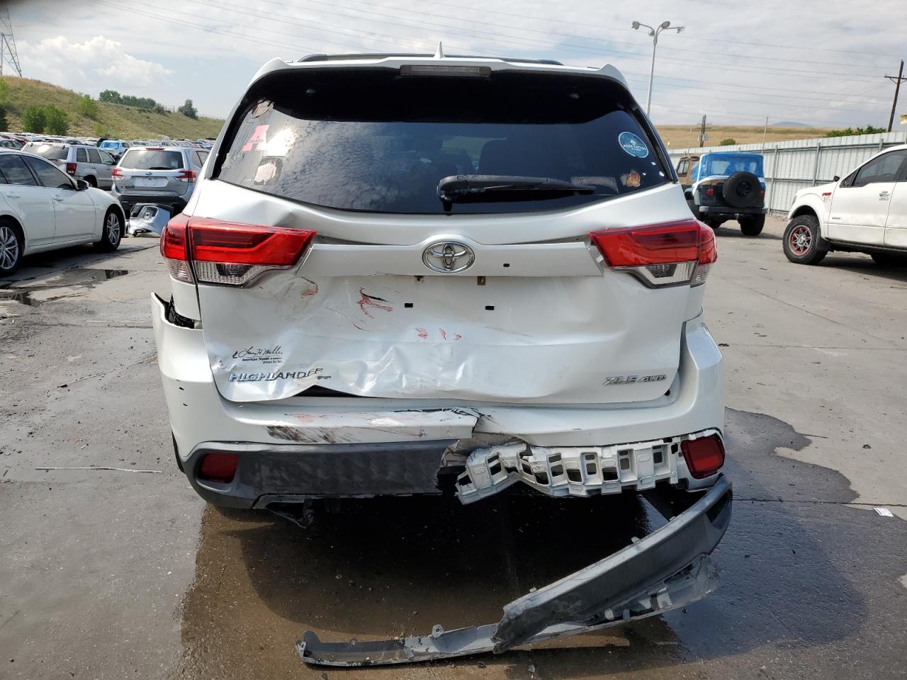 2018 Toyota Highlander Se VIN: 5TDJZRFH6JS542441 Lot: 64519955